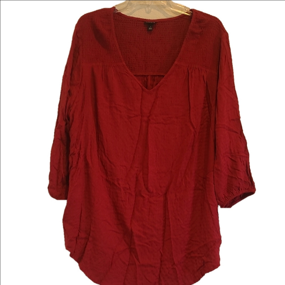 Torrid Deep Fuschia/Pink Women's Blouse Size 1 (1X)